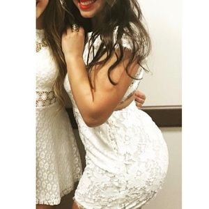 Stella White Party Dress